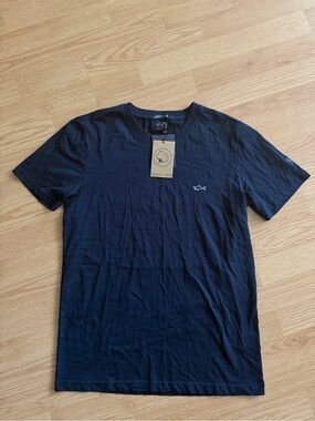Paul & Shark Navy Short Sleeve Crew Neck Tee